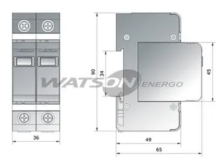 Разрядники CT-T2 PV, Leutron