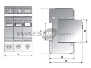 Разрядники CT-T2 PV, Leutron