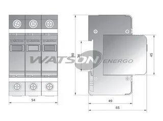 Разрядники CT-T2 PV, Leutron