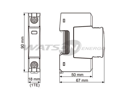 Розрядники Power T1+T2, RST